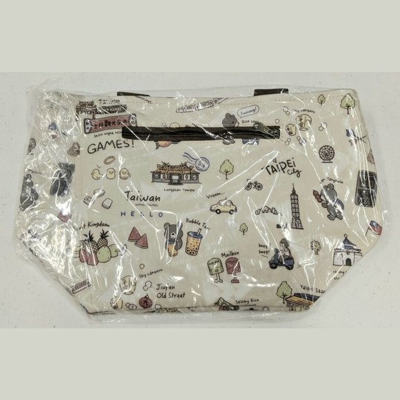 Waterproof Taiwan Small Travel Tote Shoulder Bag - Picture 8 of 12